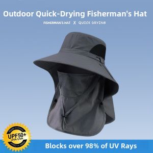 PISSA | UV Protection Summer Fishing Hat Outdoor Sun Hat