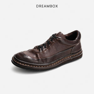 dreambox | Retro British Style Breathable Leather Casual Shoes
