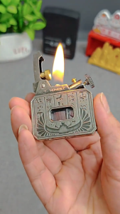 Hột Quẹt Bật Lửa Xăng Đá Honest BCZ849-1 Đánh Lửa Tự Động - Nhiều Màu