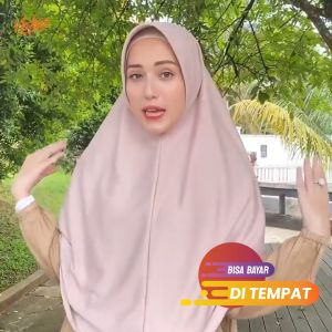 Jilbab Instan Kaos Nafisa ASHA PREMIUM XL Hijab Instan Bergo Kerudung Instan Pad Kecil Hijab Kaos Asha Premium
