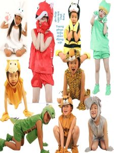 WUYIMEI | Tiger Lion Bear Frog Cow Bee Cartoon Costume