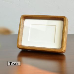 Round Edged Mortise And Tenon Solid Wood Photo Frame