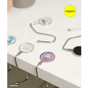 Móc treo đồ hình chữ S D25 gắn bên hông bàn làm việc tiện dụng TTNTD25