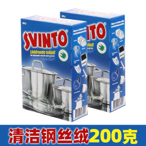 Chổi Lông Nhung Clorox SOS Khử Dầu Mỡ Bằng Thép Không Gỉ Cho Nhà Bếp Chổi Lau Rửa Bát Đĩa Chổi Lau Nhà Dụng Cụ Vệ Sinh Gia Đình