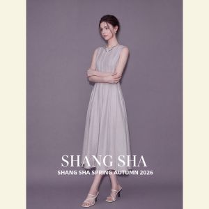 SHANGSHA | Elegant & Graceful Sleeveless Dress