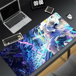 Bandai | New Mouse Pads Computer Japan Anime One Piece Mausepad Laptop Dragon Luffy Extended Desk Mat PC Cushion Office Accessories Rug
