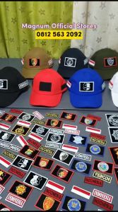 Topi RESMOB RESERSE Tactical PDL Free Bonus 3 Patch Emblem Prepet Perekat Velkro