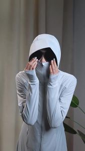 Sunscreen face mask outdoor UV protection ice silk half face mask eye corner butterfly mask