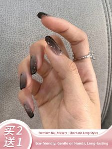 MONLEYTA | Handmade Nail Art Patches Short And Medium Long New Autumn Winter Collection Fashionable And Stylish Nail Stickers By MONLEYTA