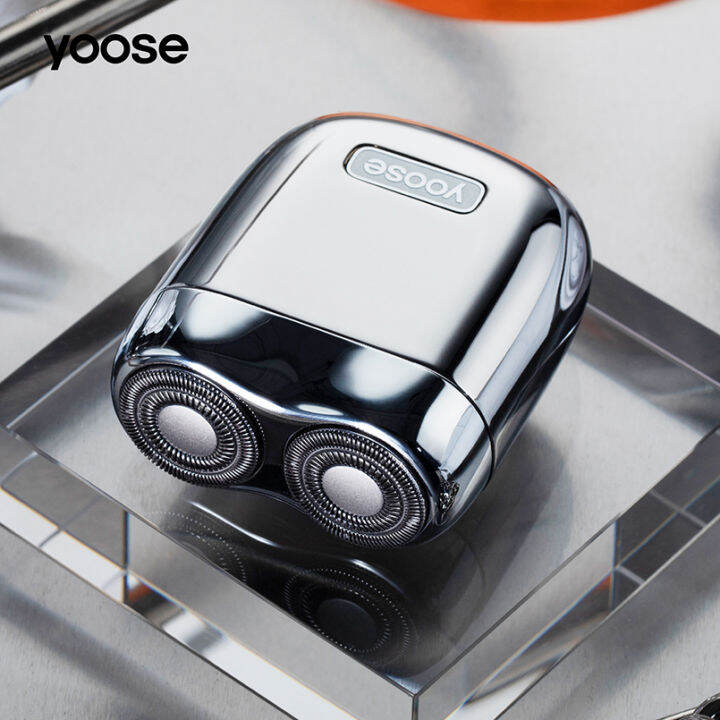 yoose Mini Rechargeable Wet & Dry Electric Shaver with IPX7 Waterproof ...