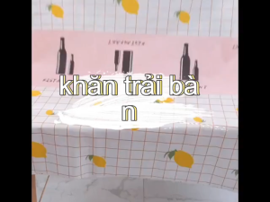 Khăn Trải Bàn Kẻ Caro Nhựa PVC Chống Thấm Nước Khăn Decor Phông Nền Chụp Ảnh