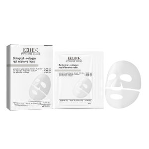 EELHOE | Biological Collagen Intensive Mask Brighten Skin Tone Firming Lifting Shrink Pores Deep Nourish Moisturize Facial Mask Skincare