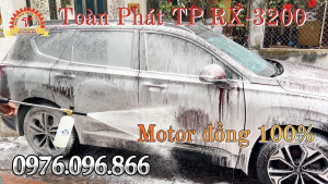 TOÀN PHÁT VIỆT NAM Máy Rửa Xe Cao Áp Toàn Phát TP RX3200 Plus Lõi Đồng 100% Áp Suất ~180Bar Bảo Hành 12 Tháng