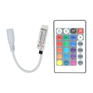 Led Strip Controller Infrared 24-key Remote Controller Rgb Light With Dimmer Led Light Control Dimmer〔YY32〕