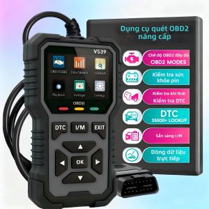 Máy Quét Chẩn Đoán Ô Tô OBD2 Kiểm Tra Hệ Thống Động Cơ Đầu Đọc Mã Lỗi EOBD Công Cụ Xóa Mã Lỗi Đa Năng Phù Hợp Với Ô Tô