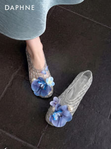 Daphne | Hollow Transparent Jelly Sandals