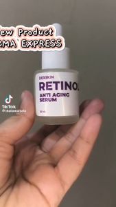 DERMA EXPRESS Retinol Anti Aging Serum Mengatasi Garis Keriput Pada Wajah dan Penuaan Wajah