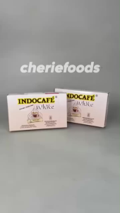 Indocafe White Coffee No Sugar Added Tanpa Gula Isi 10 Sashet x 12 Gr