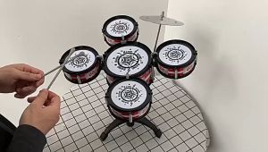 TokoYoyo Mainan Drum Anak Set Jazz Musikal Edukasi Anak Bayi Musik Laki Laki Pukul Alat Musik SNI ABS