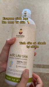 Nước lau sàn sinh học Fuwa3E 1L hương Quế giúp làm sạch sàn nhà xua đuổi côn trùng tự nhiên an toàn tuyệt đối khi tiếp xúc với da