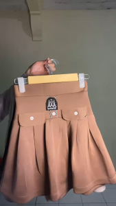 Andin Skirt Midi Korean Style Remaja Wanita Bahan Scuba Premium Rok Pendek Simple Elegan Modis Murah Kekinian Berkualitas Bisa COD Dijamin Realpict S M L XL XXL