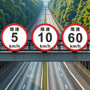 RUIKELAIXIANG | Traffic Height Limitation Reflective Sticker 3m Speed Limit 5km/h