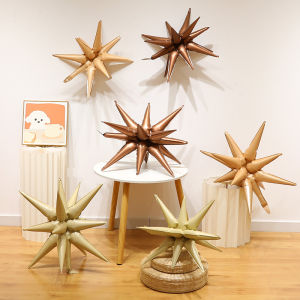 22 27 inch conjoined light Exploding stars balloon wedding decoration balloon children birthday decoration aluminum foil balloon party supplies festival partyneeds birthday decor anniversary balloon partysupplies events decor DIY