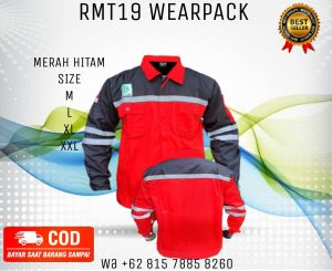 Baju kemeja safety K3 wearpak Lengan panjang baju Bengkel proyek pertambangan kantor