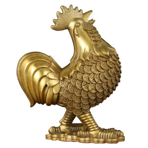 BINYUE | Zodiac Lucky Rooster Decorative Statue