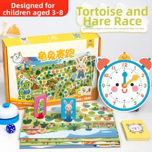 Turtle and Rabbit Race Educational Toy for Observational Ability and Reaction Speed