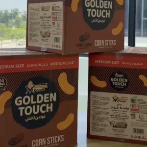 Chips Peanut Golden Touch 24x40g Box Premium Imported Crunchy Snack Pack