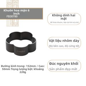 FORBAKE | Mô Hình Bánh Mousse Không Dính Hoa Anh Đào & Mơ