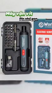 Máy Vặn Vít Mini WORKFIX WF-SD0405 Động cơ Không chổi than 3 Tốc độ Lực siết 5Nm