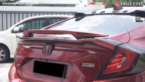 HONDA CIVIC FC 2016-2021 LED SEQUENTIAL SIGNAL WELCOME LIGHT TAILLAMP WITH GARNISH LAMP