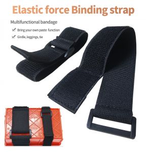 2pcs elastic reverse buckle nylon straps can be used for home storage and bundling of bicycle yoga mats adjustable