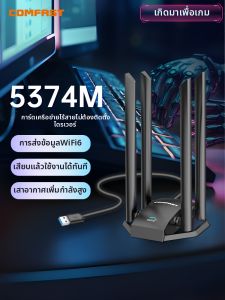 Comfast | Thiết Bị Mạng Không Dây 5G WiFi6 Ba Băng Tần Tốc Độ Cao Gigabit