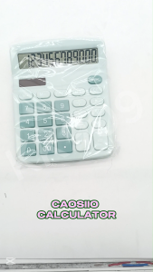 12 Digit Electronic Calculator Solar and Battery 2 Way Power Supply
