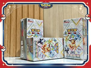 KAYOU | In Stock Pokemon Simplified Chinese PTCG Card Pokemon CSV9.5C Terastal Grand Gathering Booster Box Sylveon Sv8a Collectible Card