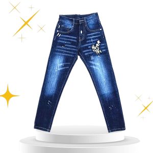 quần jeans size nhỡ màu xanh