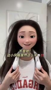 Mini Neck Fan Portable Bladeless USB Rechargeable Mute Sports Fans for Outdoor Kipas 迷你颈部风扇便携式