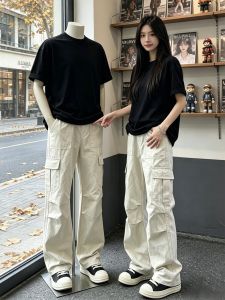 ZHUOCAN | Multi-Pocket Paratrooper Cargo Pants