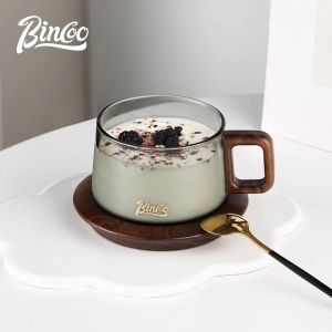 Cốc Cà Phê Nhiệt Độ Cao Bincoo Cốc Pha Cà Phê Nghệ Thuật Cốc Pha Cà Phê Latte Cốc Pha Cà Phê Capuchino Cốc Thủy Tinh Cốc Đựng Nước