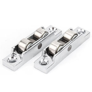 Wisell รอกล้อเลื่อนประตู 88/77 ทองแดง สําหรับประตู หน้าต่างบานเลื่อน อุปกรณ์เสริมล้อประตูบานเลื่อน Doors Pulley