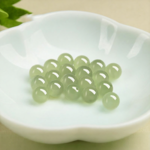 HONGLIANGYUAN | Hạt Ngọc Hetian Thiên Nhiên Màu Xanh Nước
