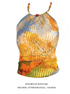 พลัสไซส์ ย้อนยุค ชิค หวาน และภาพวาดสีน้ํามันเผ็ดสั้น แขนกุด สร้อยคอแขวน เสื้อกั๊ก สําหรับ Apple Pear Straight Hourglass Body Type