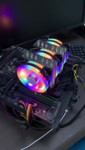 X99 RGB CPU Air Cooler 6 Heat Pipes PC Procesor Radiator Ventilador for Intel LGA 1700 1200 1150 1151 1155 2011 X79 1366 AM5 AM4