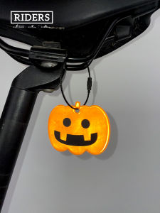 Cycling Hanging Decoration Cartoon Reflective Pendant Safety Warning Seat Cushion Ribbon Backpack Bicycle Accessories Lovely Key Buckle