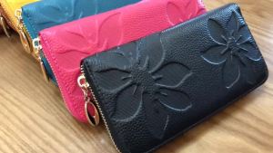 <1225> Ví Nữ Da Bò Lớp Đầu Tiên Bán Buôn Túi Xách Dài Nhà Máy Quảng Châu Bán Hàng Trực Tiếp Ví Da Nữ