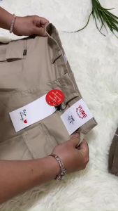 Quần sọt Nữ túi hộp cao cấp. Vải dày và co giãn. YUME JEAN BIGSIZE. Cho người 80kg trở lại.