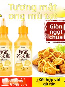 Nước Chấm Mật Ong Mustard Không Chất Bảo Quản Không Cholesterol Gói Nhỏ